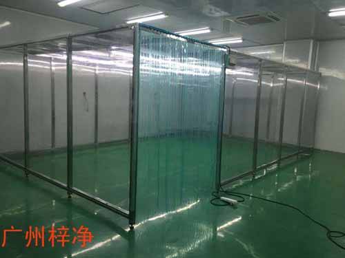 百级净化棚现场安装 百级净化棚现场安装